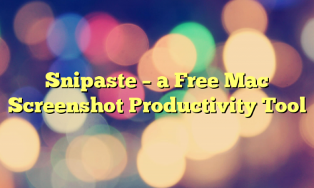 Snipaste – a Free Mac Screenshot Productivity Tool