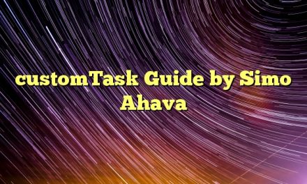 customTask Guide by Simo Ahava