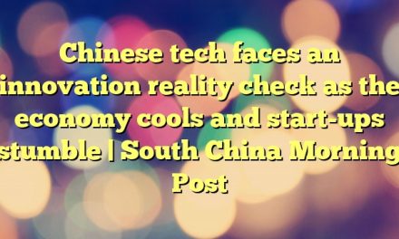 Chinese tech faces an innovation reality check as the economy cools and start-ups stumble | South China Morning Post