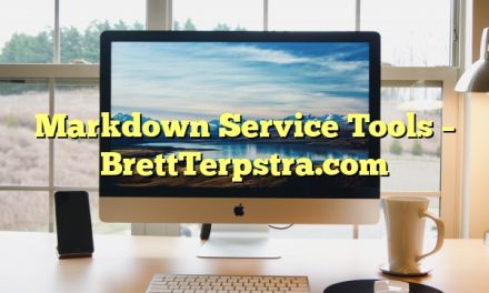 Markdown Service Tools – BrettTerpstra.com