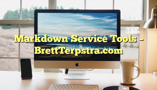 Markdown Service Tools – BrettTerpstra.com